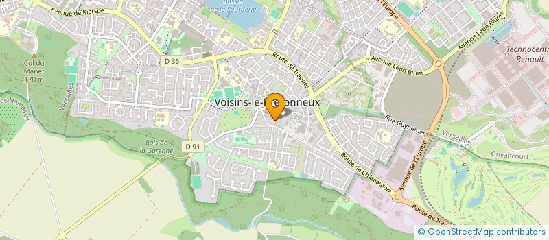 localisation de l'entreprise MONSIEUR SID AHMED BOUTALEB  VOISINS-LE-BRETONNEUX