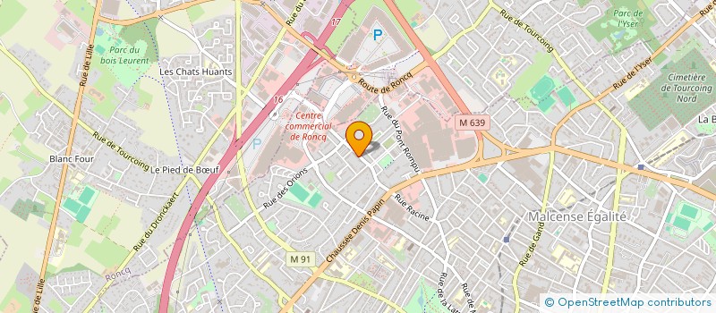 localisation de l'entreprise MONSIEUR SID AHMED CHOUAF  TOURCOING