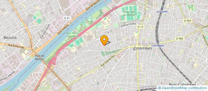 localisation de l'entreprise MONSIEUR SID AHMED FEKIH à COLOMBES