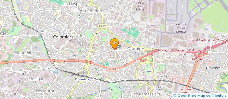 localisation de l'entreprise MONSIEUR SID AHMED GUERNICHE à COLOMIERS