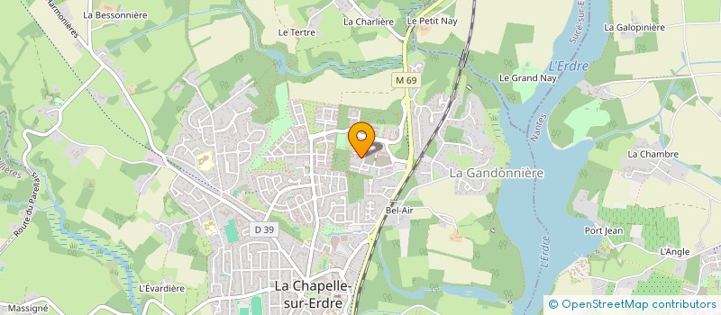 localisation de l'entreprise MONSIEUR SID AHMED HADDOUCHE  LA CHAPELLE-SUR-ERDRE