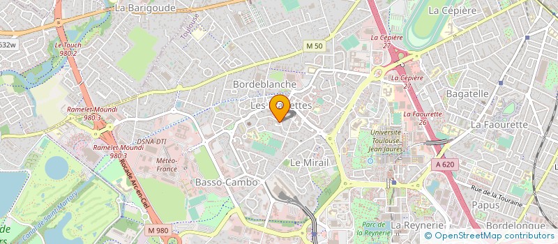 localisation de l'entreprise MONSIEUR SID-AHMED LAHRECHE à TOULOUSE