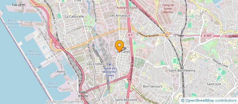 localisation de l'entreprise MONSIEUR SID AHMED MANSOUR à MARSEILLE