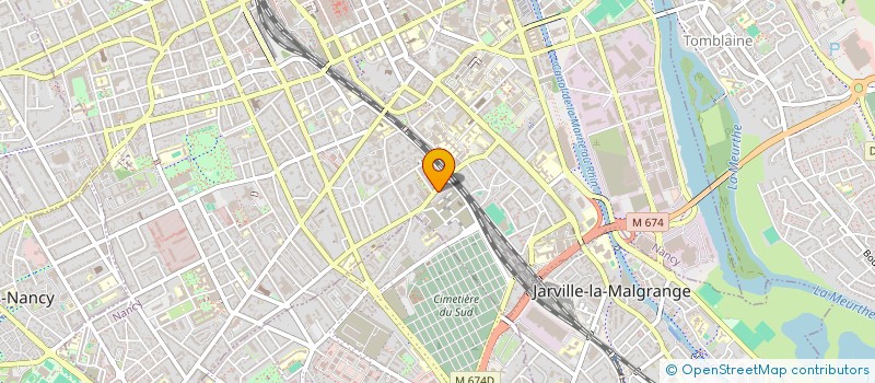 localisation de l'entreprise MONSIEUR SID AHMED MIOUD AMEUR  NANCY