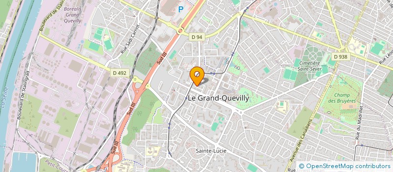 localisation de l'entreprise MONSIEUR SID-AHMED MOHAMMED BELHADJ  LE GRAND-QUEVILLY