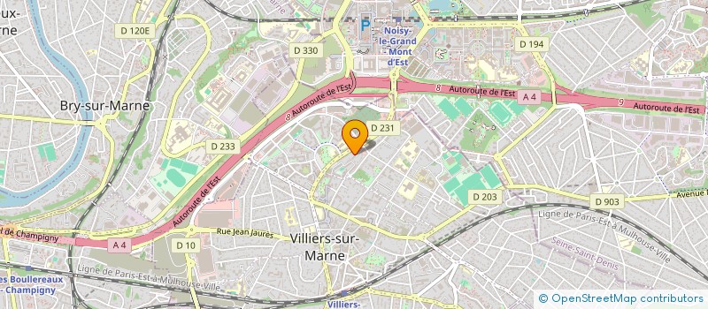 localisation de l'entreprise MONSIEUR SID AHMED SNOUSSI à BRY-SUR-MARNE