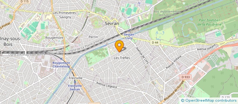 localisation de l'entreprise MONSIEUR SID AHMED SOLTANE  SEVRAN