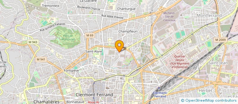 localisation de l'entreprise MONSIEUR SID AHMED ZEBIRI  CLERMONT-FERRAND