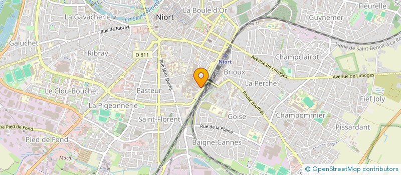 localisation de l'entreprise MONSIEUR SID-ALI AZIRIA  NIORT