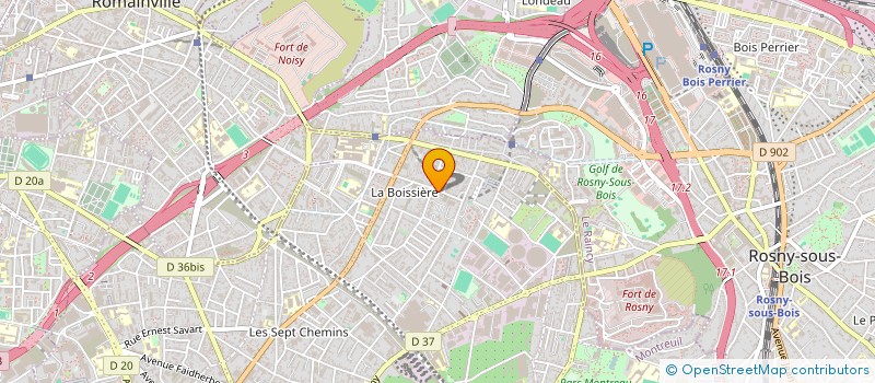 localisation de l'entreprise MONSIEUR SID-ALI BEN ALI à MONTREUIL