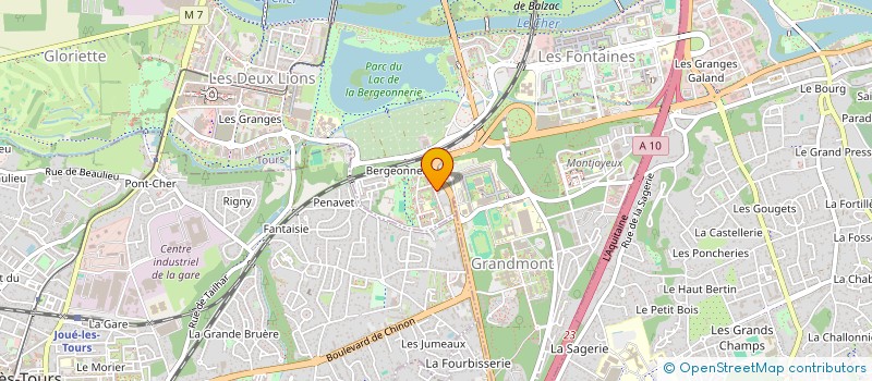 localisation de l'entreprise MONSIEUR SID ALI BENNAI  TOURS