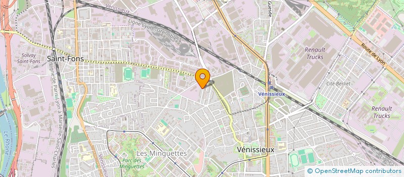 localisation de l'entreprise MONSIEUR SID ALI BOUGOUFA  VENISSIEUX