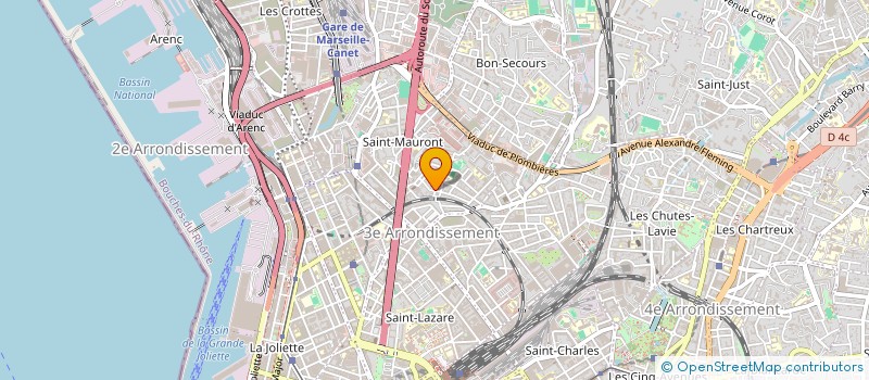 localisation de l'entreprise MONSIEUR SID ALI BOUKHRIS à MARSEILLE