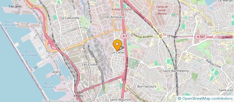 localisation de l'entreprise MONSIEUR SID ALI BOUZIANE à MARSEILLE