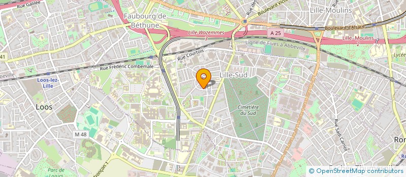 localisation de l'entreprise MONSIEUR SID ALI CHAALA à LILLE