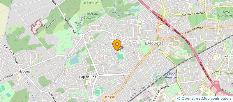 localisation de l'entreprise MONSIEUR SID-ALI DJEMAI  PESSAC