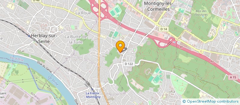 localisation de l'entreprise MONSIEUR SID-ALI ELGHOUL  MONTIGNY-LES-CORMEILLES