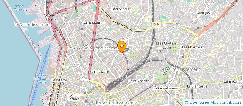 localisation de l'entreprise MONSIEUR SID ALI GUERNANE à MARSEILLE