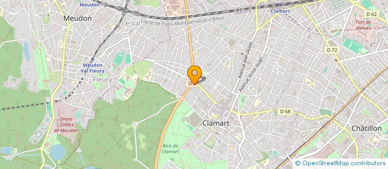 localisation de l'entreprise MONSIEUR SID-ALI KACI à CLAMART