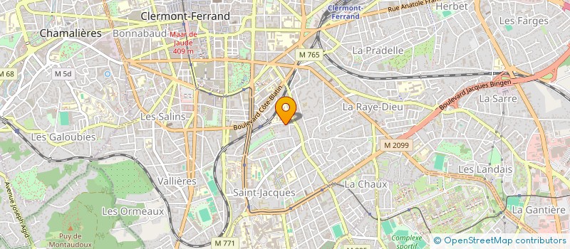 localisation de l'entreprise MONSIEUR SID ALI LAMRAOUI à MONTLUCON
