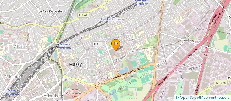 localisation de l'entreprise MONSIEUR SID-ALI MEDJADENI à MASSY