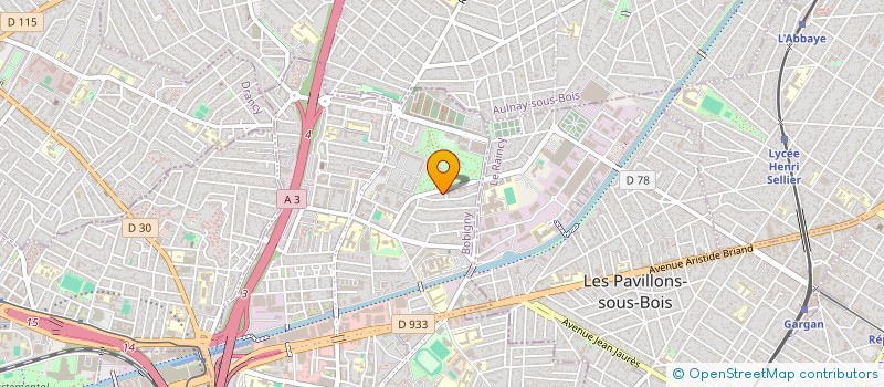 localisation de l'entreprise MONSIEUR SID-ALI MENANA  BONDY