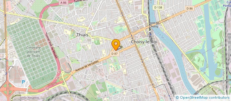 localisation de l'entreprise MONSIEUR SID-ALI NIFER  THIAIS