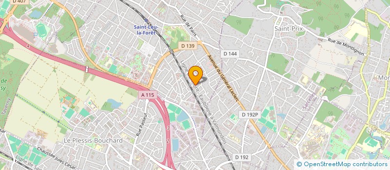 localisation de l'entreprise MONSIEUR SID ALI REMALI  SAINT-LEU-LA-FORET