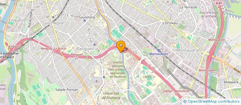 localisation de l'entreprise MONSIEUR SID ALI SMAIL à TOULOUSE