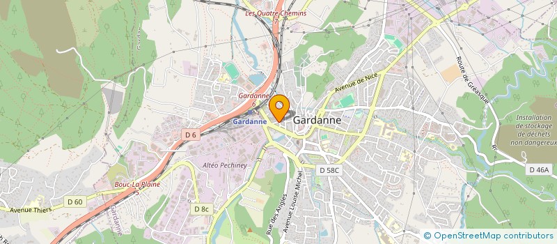 localisation de l'entreprise MONSIEUR SID ALI TOUMMI à GARDANNE