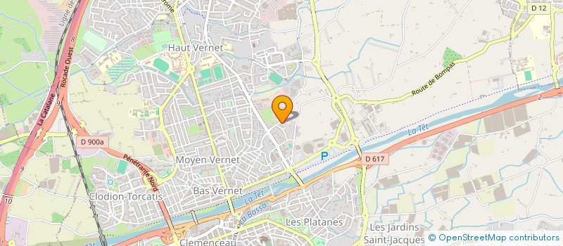 localisation de l'entreprise MONSIEUR SID AMARA  PERPIGNAN