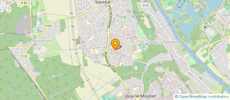 localisation de l'entreprise MONSIEUR SID MOKNINE  VAUREAL