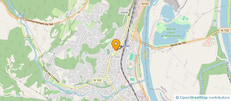 localisation de l'entreprise MONSIEUR SID NOUAR  LE TEIL