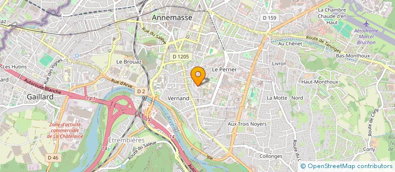 localisation de l'entreprise MONSIEUR SID SENOUCI à ANNEMASSE