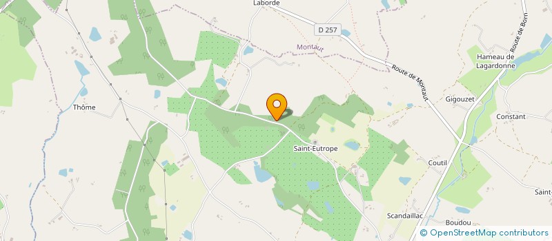 localisation de l'entreprise MONSIEUR SID TAHRI  SAINT-EUTROPE-DE-BORN