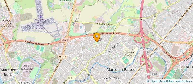 localisation de l'entreprise MONSIEUR SID TAHRI  MARCQ-EN-BARUL