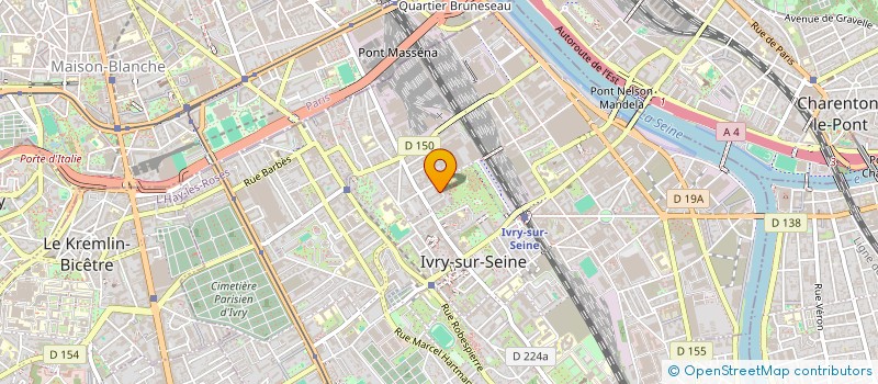 localisation de l'entreprise MONSIEUR SID YALLES  IVRY-SUR-SEINE