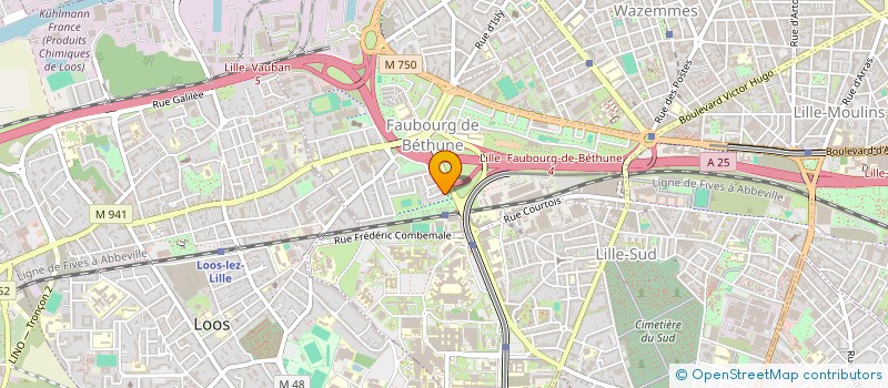 localisation de l'entreprise MONSIEUR SIDAHMED MEHDI à LILLE