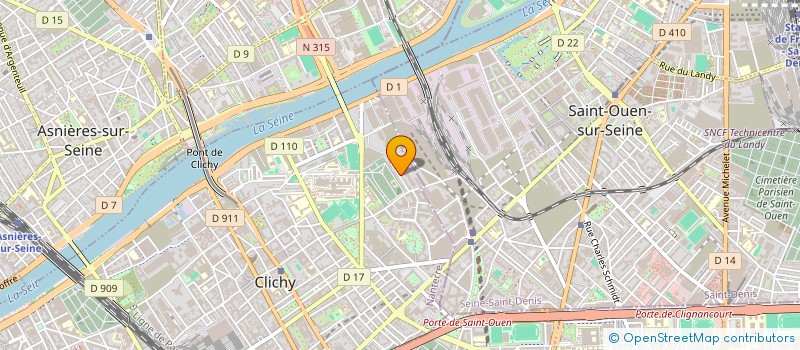 localisation de l'entreprise MONSIEUR SIDAHMED SEIDNALY à CLICHY