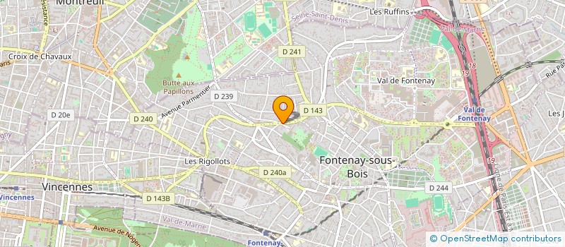 localisation de l'entreprise MONSIEUR SIDALI BACHA à FONTENAY-SOUS-BOIS