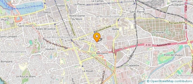 localisation de l'entreprise MONSIEUR SIDALI OTSMANE  MARSEILLE