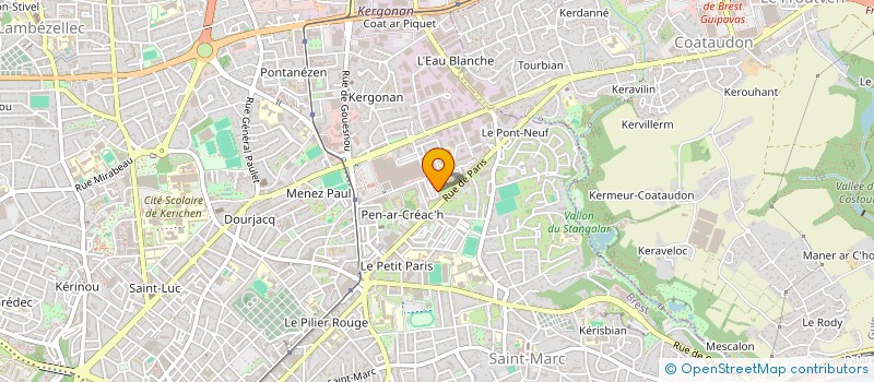 localisation de l'entreprise MONSIEUR SIDALI OUCHEN à BREST