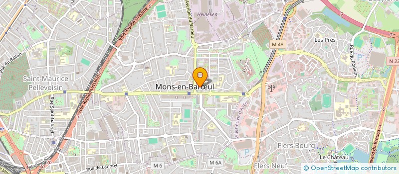 localisation de l'entreprise MONSIEUR SIDALI OUGUENOUNE  MONS-EN-BARUL