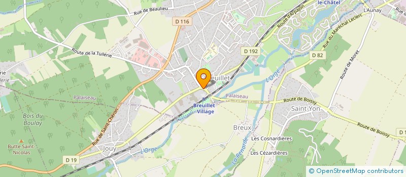 localisation de l'entreprise MONSIEUR SIDBE SAVADOGO à BREUILLET