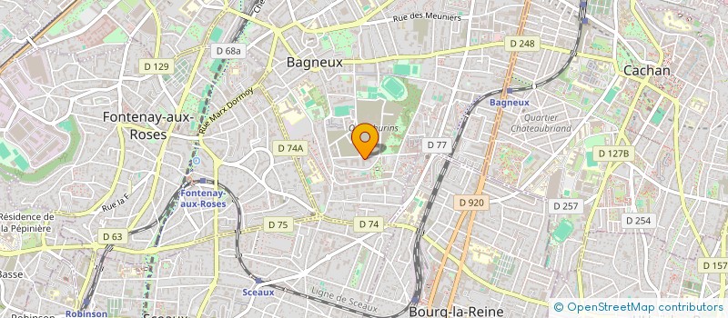 localisation de l'entreprise MONSIEUR SIDDICK NASSOUR ALMAHDI à BAGNEUX