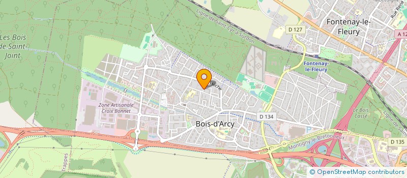 localisation de l'entreprise MONSIEUR SIDDIK IMAEV  BOIS-D'ARCY