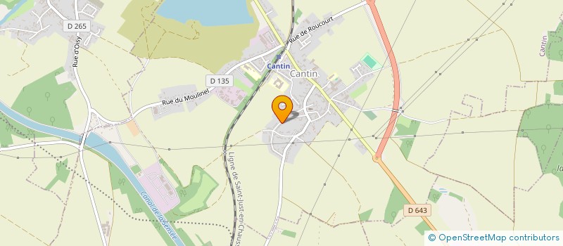 localisation de l'entreprise MONSIEUR SIDE VAILLANT  CANTIN