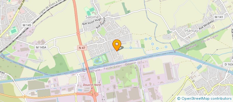 localisation de l'entreprise MONSIEUR SIDET LONG  SALOME