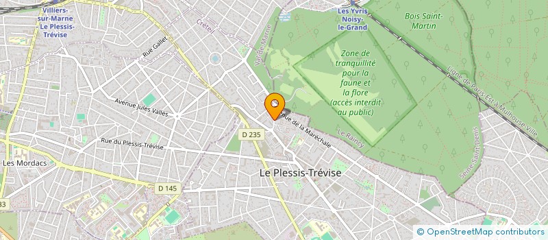 localisation de l'entreprise MONSIEUR SIDETH SOEUN  LE PLESSIS-TREVISE