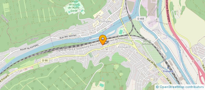 localisation de l'entreprise MONSIEUR SIDHAMED ABDELLAOUI  FROUARD